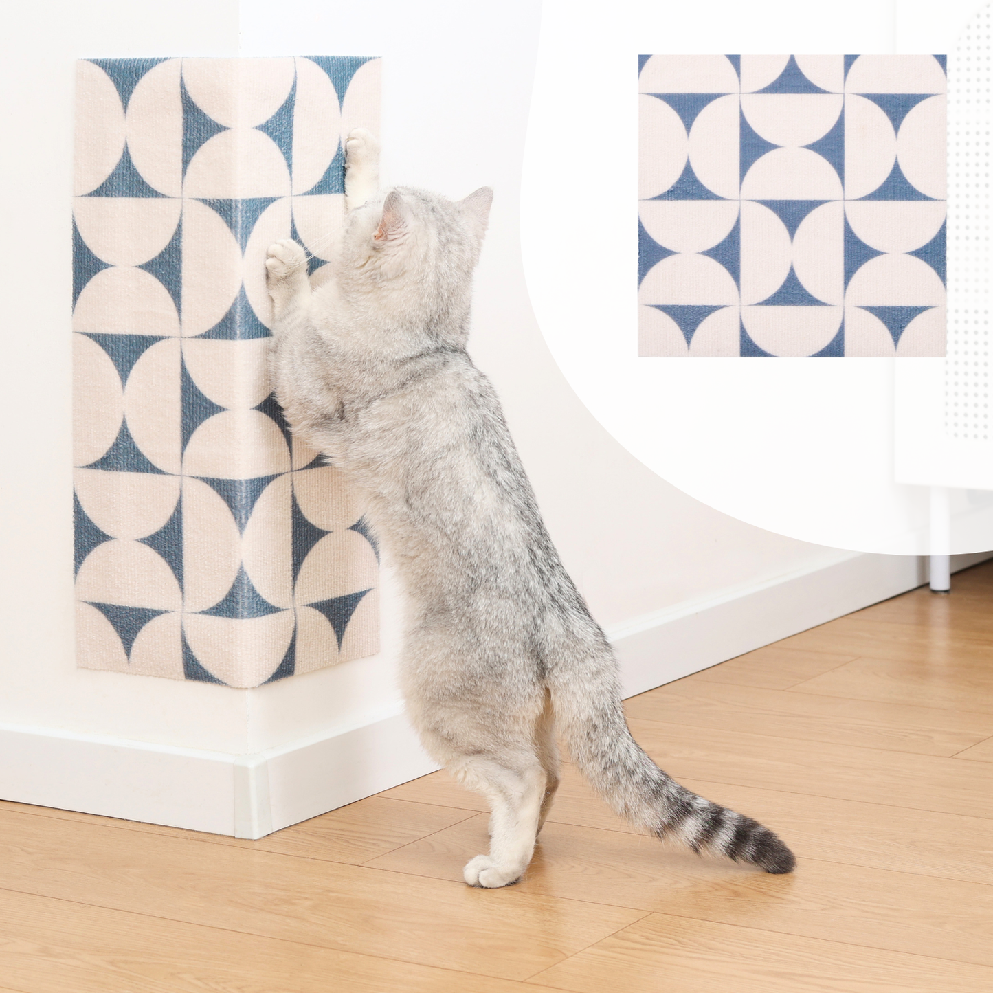 2pk Trimmable DIY Cat Scratching Mat