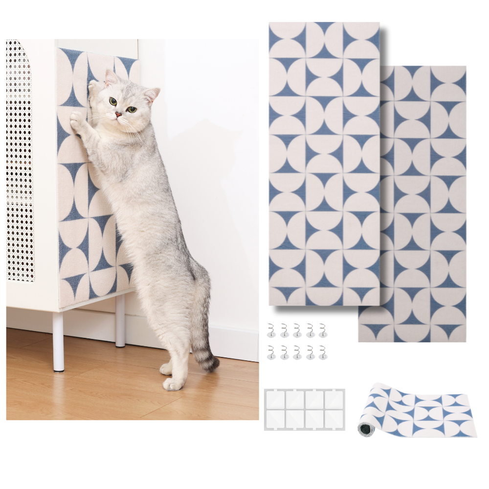 2pk Trimmable DIY Cat Scratching Mat