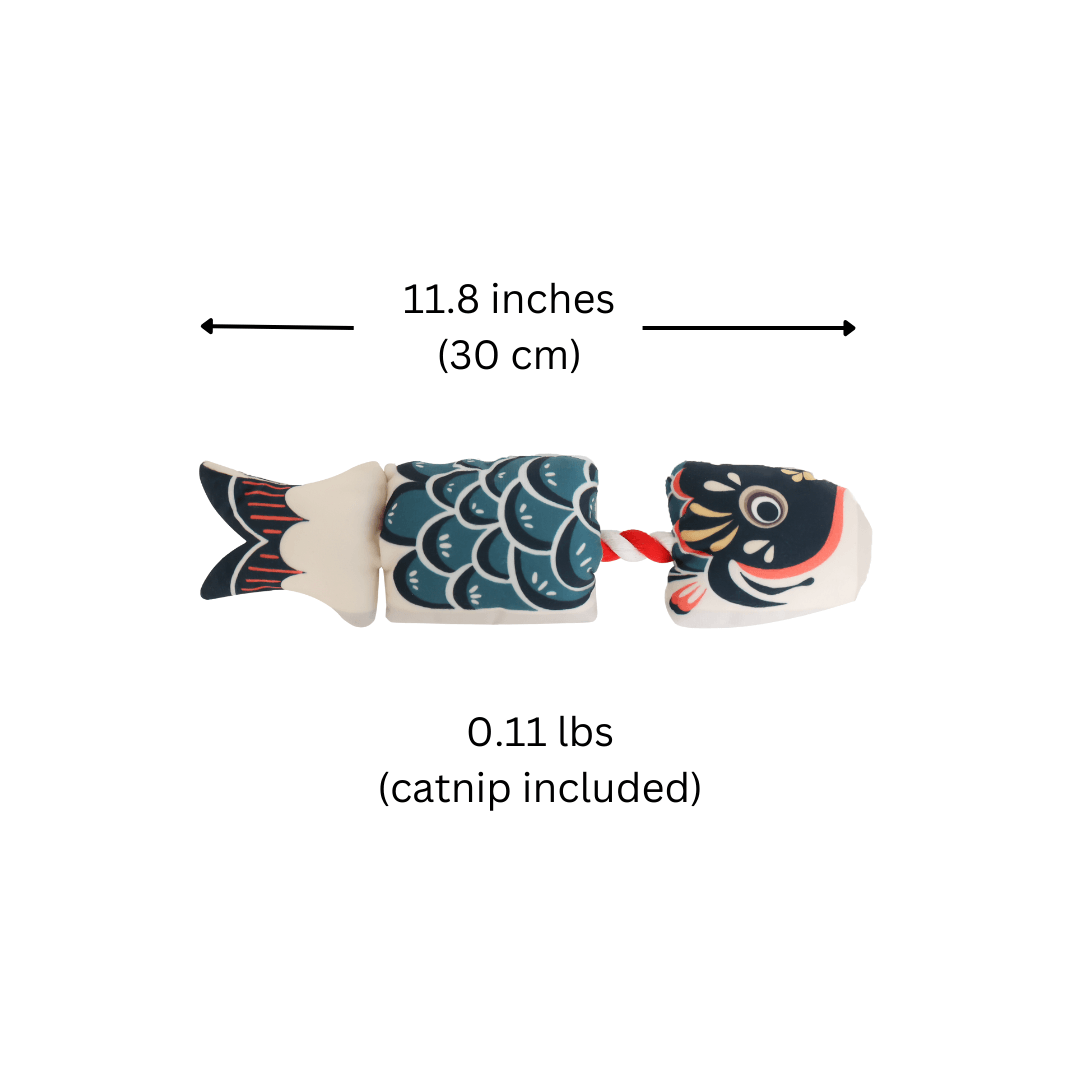 Interactive Catnip Fish Toy - Japanese Style