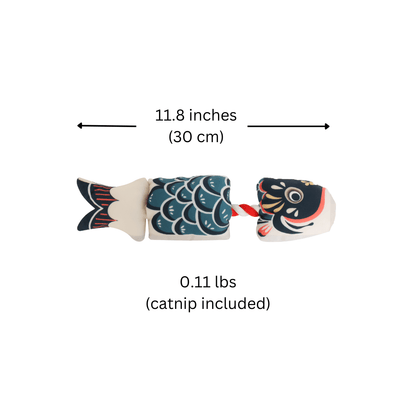Interactive Catnip Fish Toy - Japanese Style