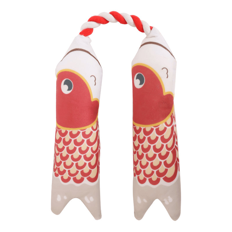 Interactive Catnip Fish Toy - Japanese Style